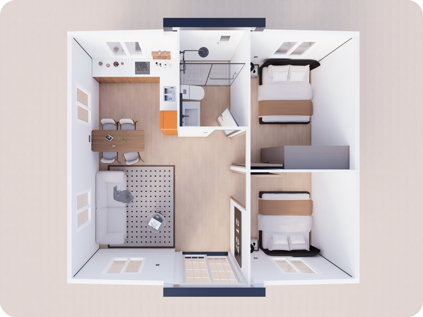 20ft layout option 3