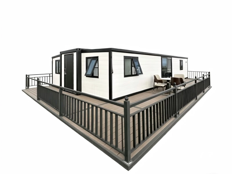 40ft Expandable Container House — Custom 2-4 Bedroom Modular Home