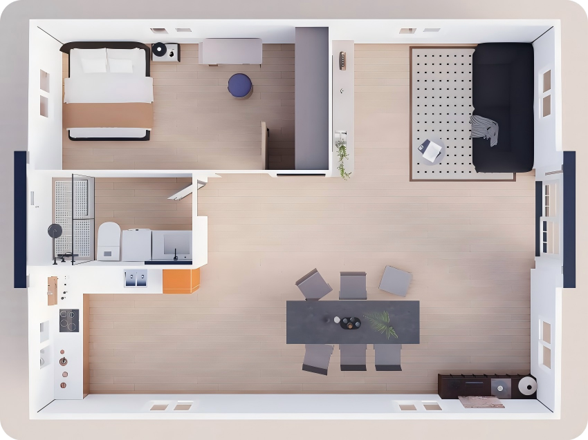 30ft layout option 1
