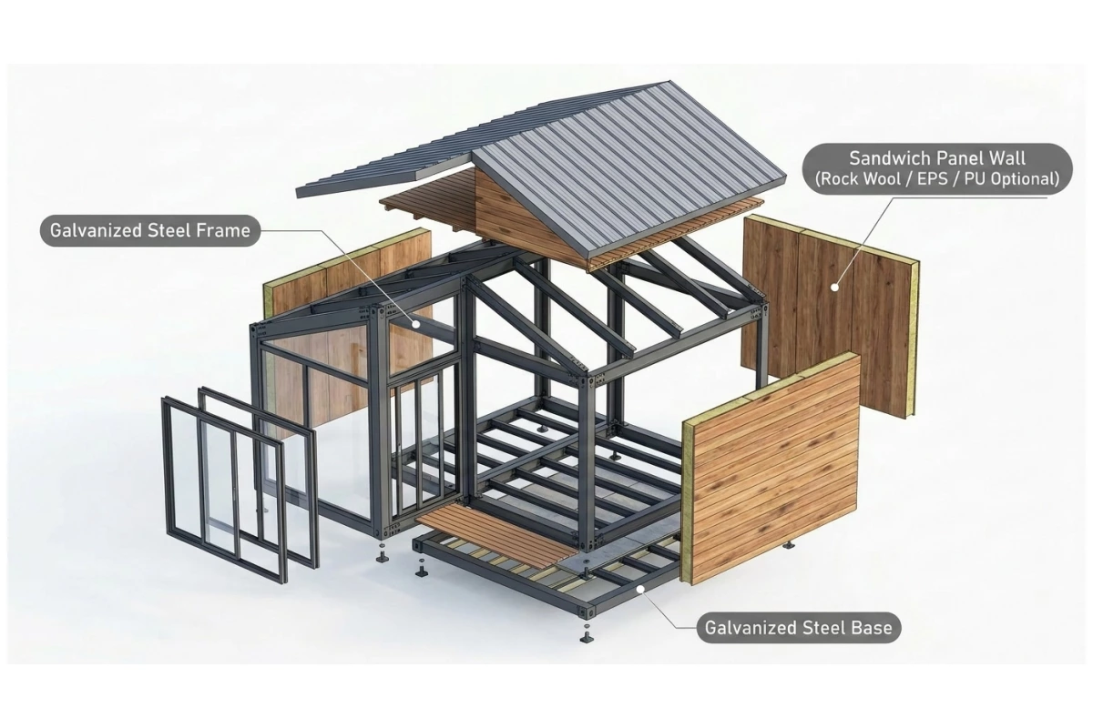A durable prefabricated structural system