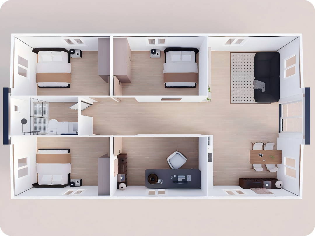40ft layout option 3
