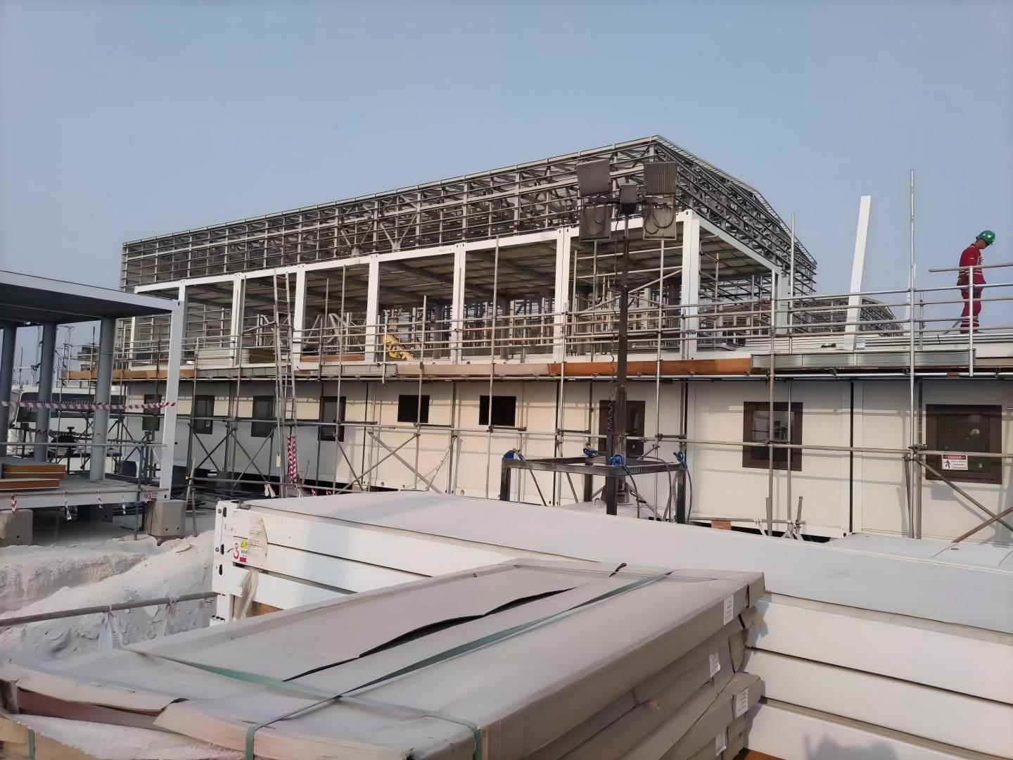 UAE Oilfield Workers’ Camp and Commercial Kitchen Containers