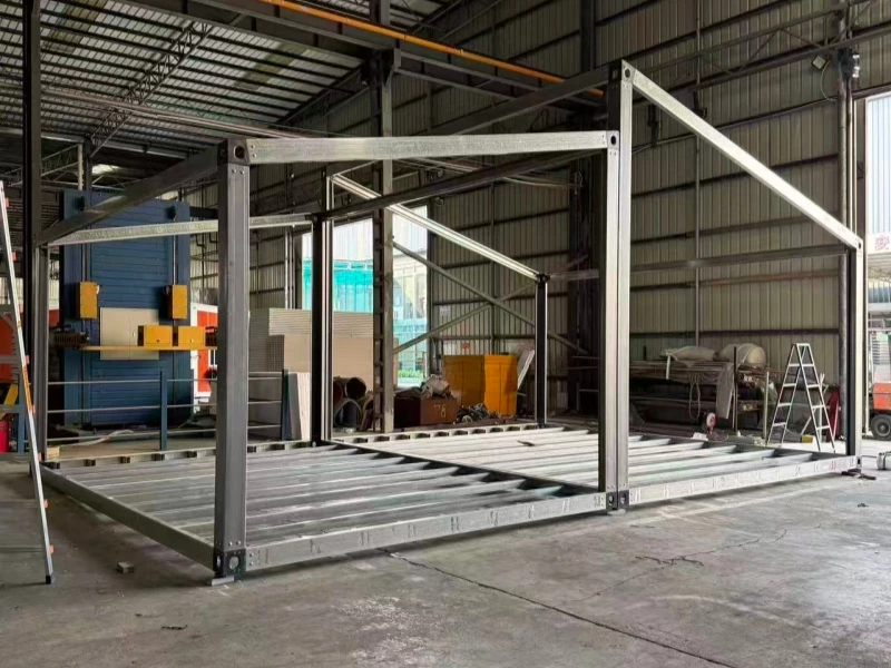 Modern A-Frame Prefabricated House structure