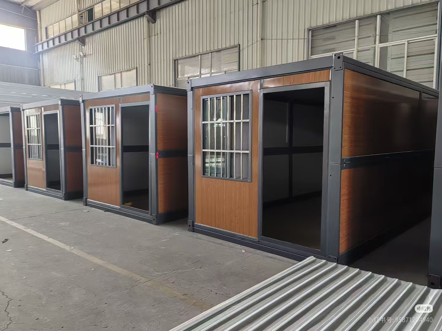 X-Type Folding Container House