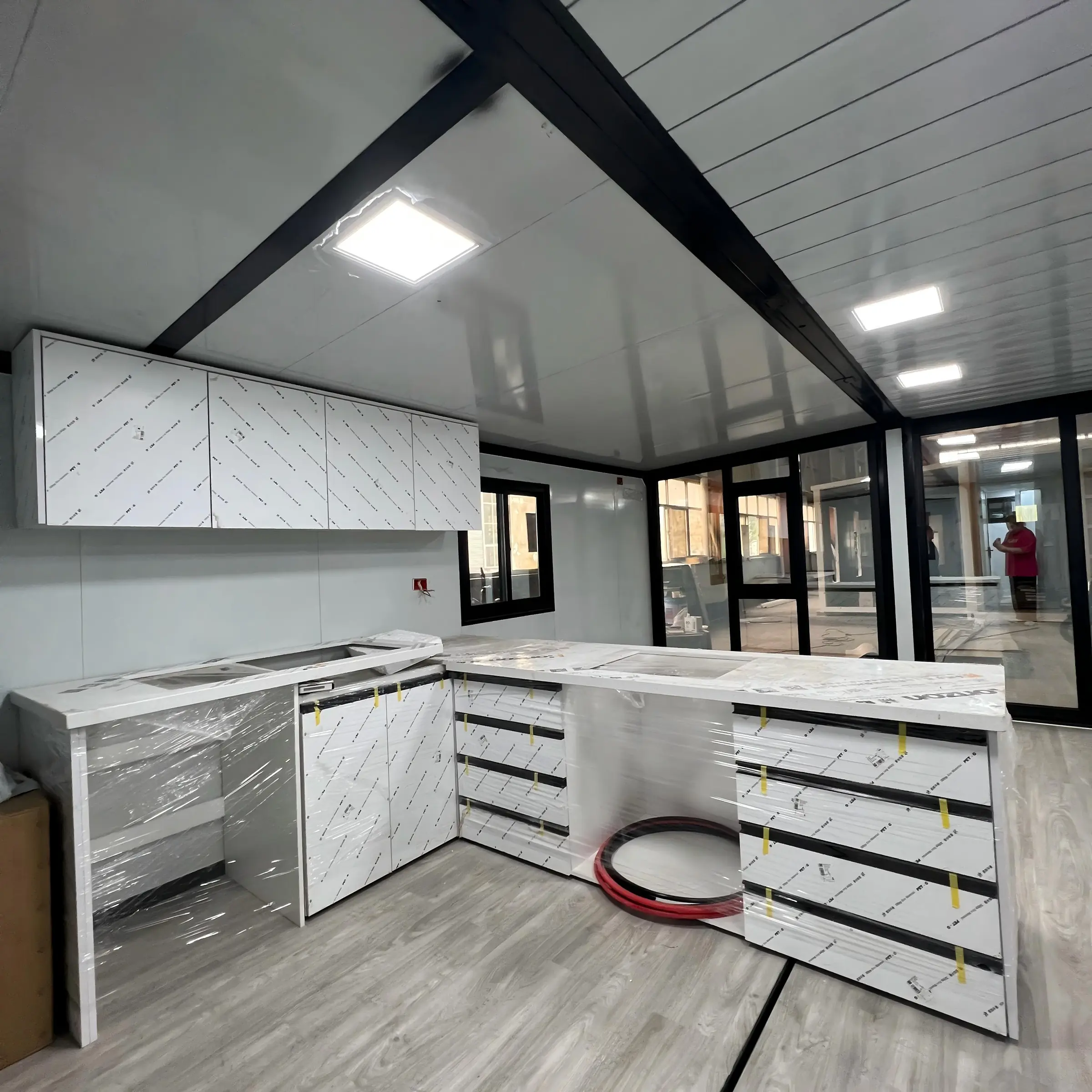 30ft Expandable Container Home – 56㎡ Portable Modular Prefab Home