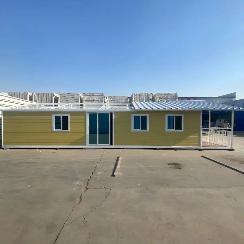 40ft Expandable Container Home – 72㎡ Portable Modular Prefab Home