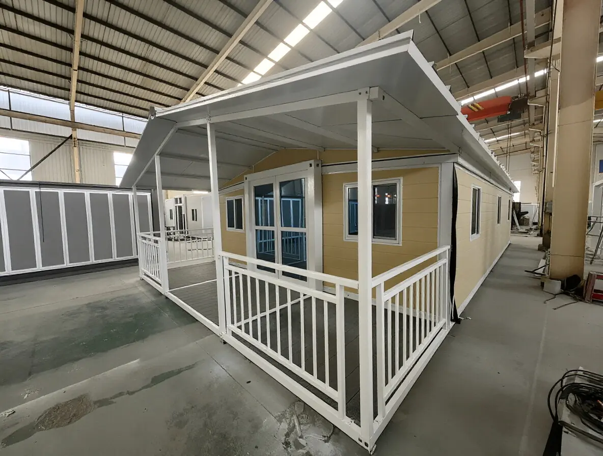 40ft Expandable Container Home - 72㎡ Portable Modular Prefab Home