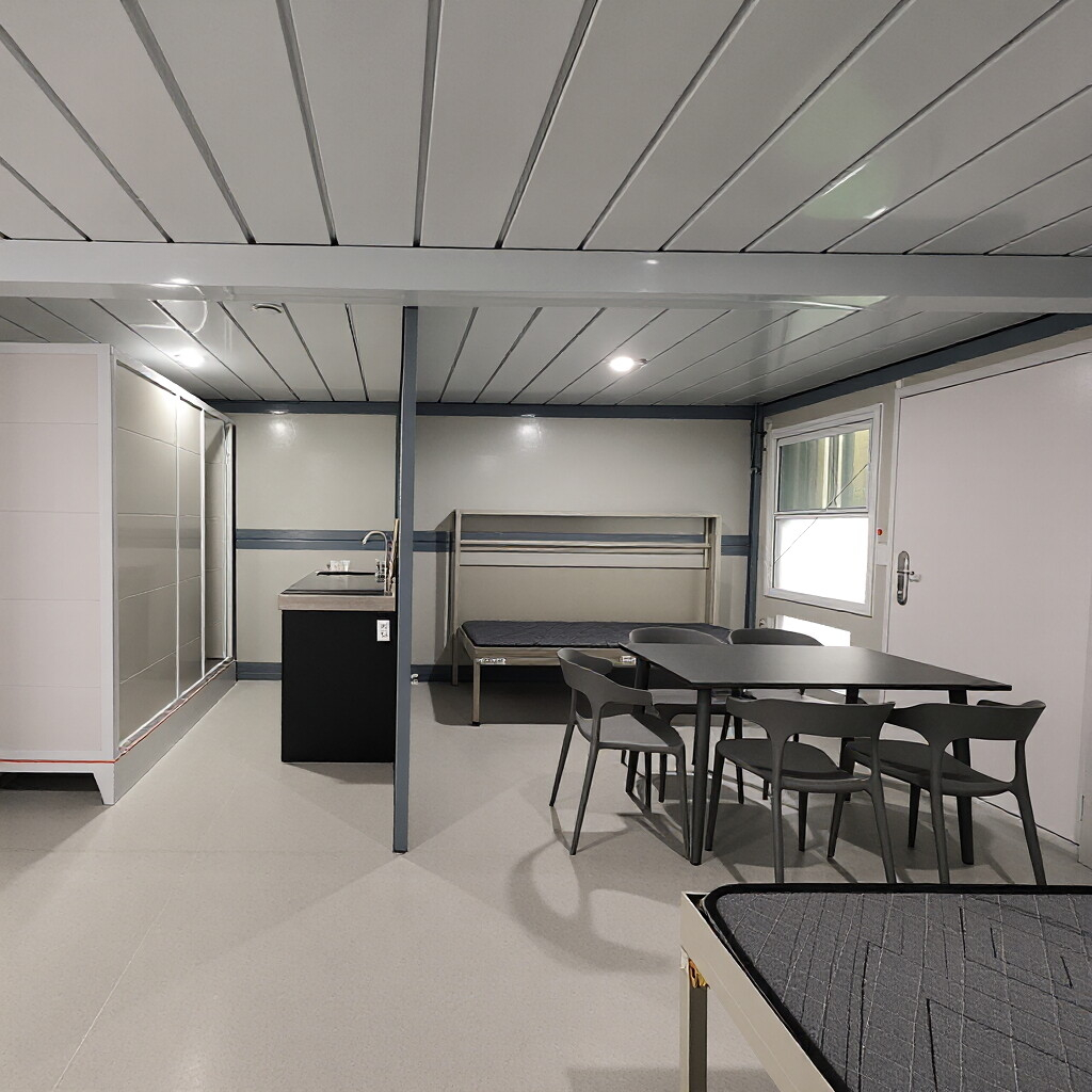 X-Type Folding Container House