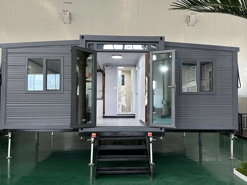 20ft Expandable Container House — 38㎡ Granny Flat 2 Bedroom Prefab Home