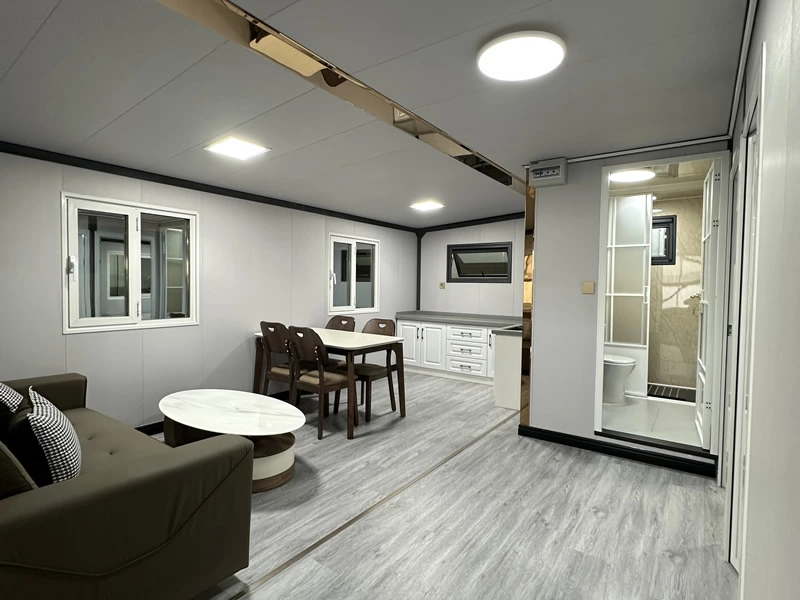20ft Expandable Container House — 38㎡ Granny Flat 2 Bedroom Prefab Home