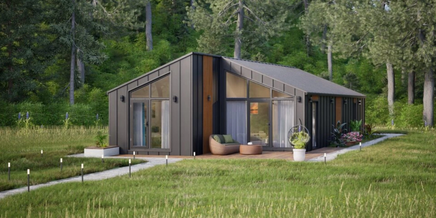 Modern A-Frame Prefab House