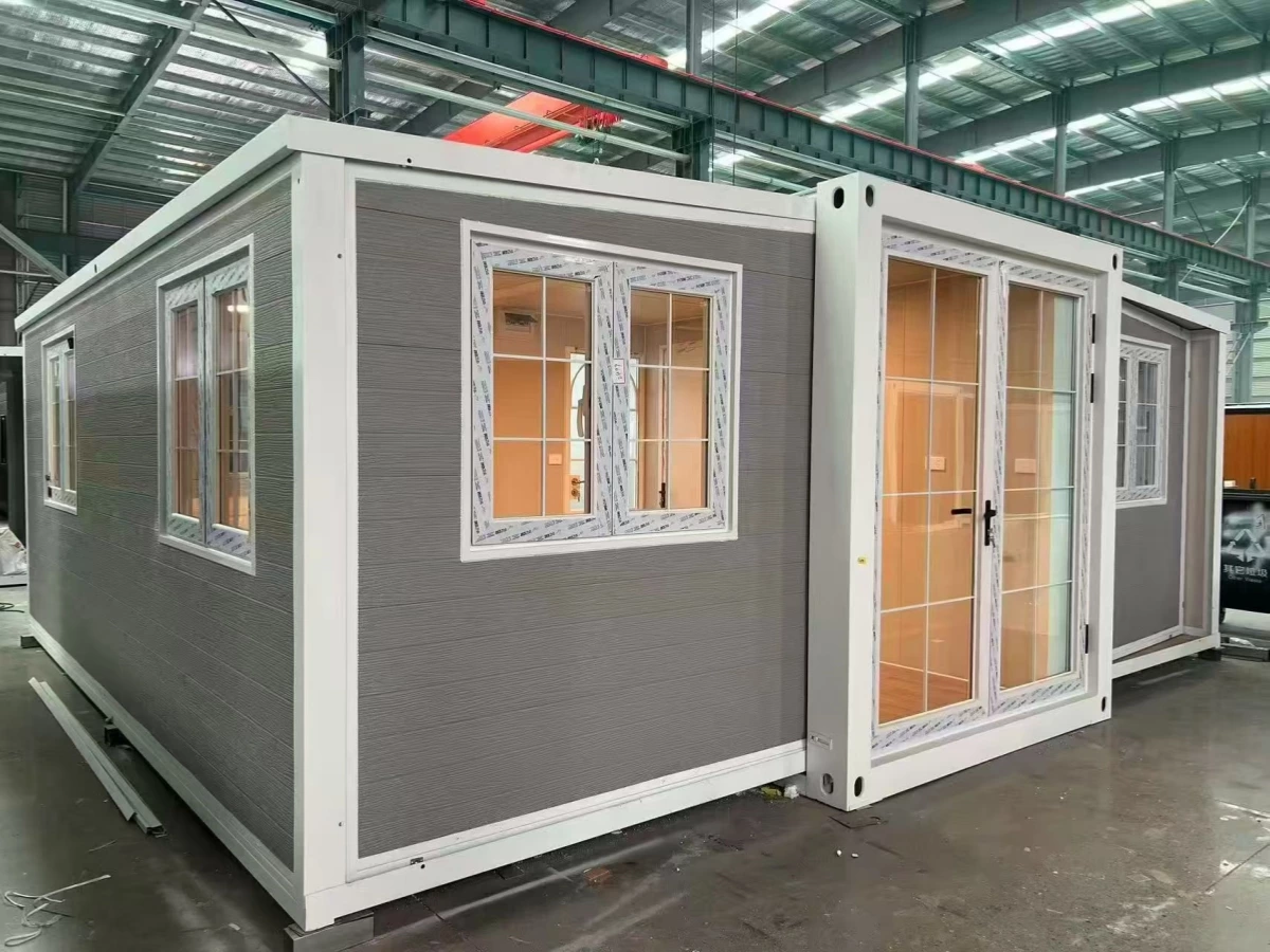 Four 20ft Expandable Container Houses for Resale in Australia