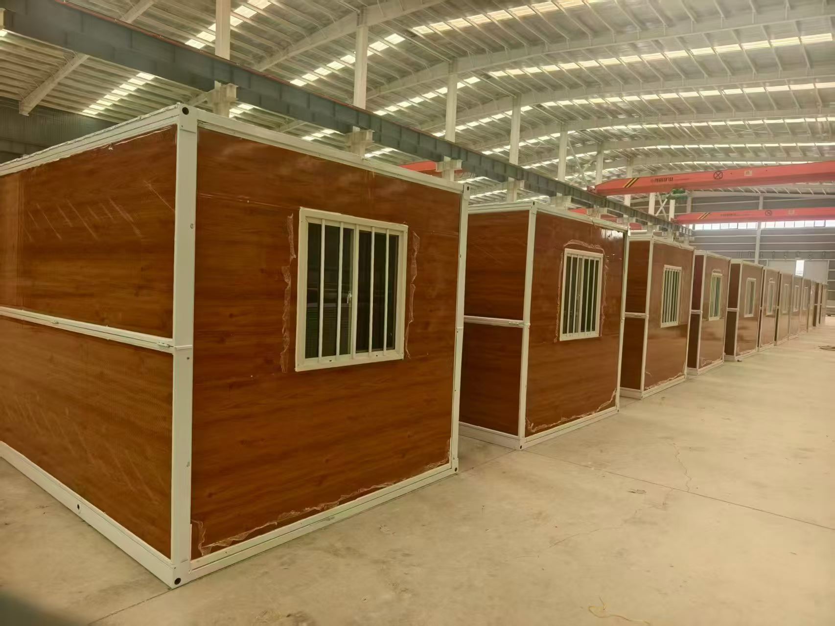 X-Type Folding Container House