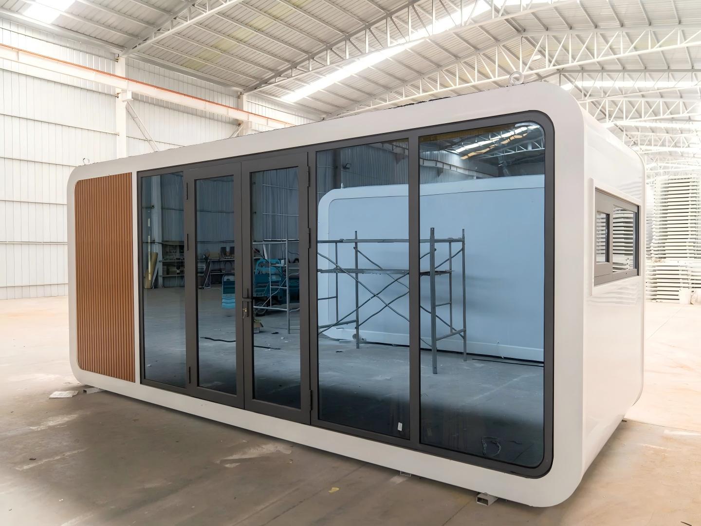 20ft Apple Cabin for Office Delivered to Ireland